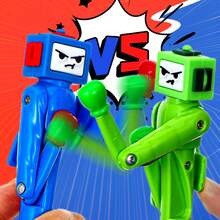 1/2 Pcs Boxing Robot Ballpoint Pens-A Fun Pen,A Hilarious Gift For Friends, And Birthday Party Gifts,School And Office Supplies,Or Student Gifts,Featuring A Boxing Arm And A Crisp Button Sound Effect - Boxing Robot - View 4