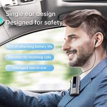 2IN1 K92 Bluetooth 6.0 Lavalier Business Wireless Headset Remote Selfie Camera LED Digital Display With Mic HiFi Music 50h Call 30h - View 10