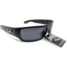 Mad Dog Hardcore Gangster Narrow Rectangular Sunglasses,41957582 - 黑與白 - 查看 5