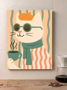 Decorative Plaque/Picture For Coffee, Kitchen, Coffee Corner, Vintage Style - Opsi 10 - View 3