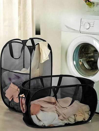 1 Stück Wäschekorb für Kinderschmutzwäsche, Badezimmer Schmutzwäschekorb, Spielzeug Organizer Korb für Kinderzimmer, faltbarer Wäschekorb, praktisch zum Aufräumen