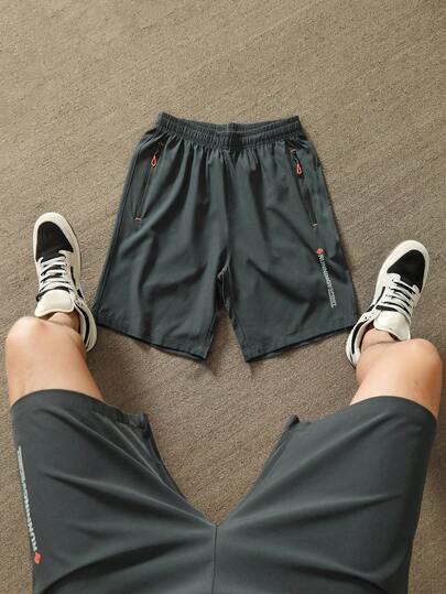 男女通用休闲弹力腰短裤，情侣百搭短裤