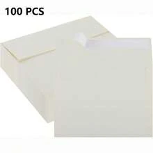 10/50/100 piezas Sobres para tarjetas de regalo de 5 X 7 pulgadas, sobres de invitación de papel de 120 g/m², juego de tarjetas de regalo para mayoristas, bolsas de sobres para tarjetas de felicitación adecuadas para invitaciones - B - Ver 12