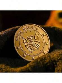 2026/New Arrival 3pcs European And American Movie Peripheral | Wizarding School Movie | Gringotts Commemorative Coin | Badge Coin | Elf Coin Purse | Birthday Gift - Easter Gift - Perfect Gift - Holiday Gift | Ideal Gift - Multicolor - View 7