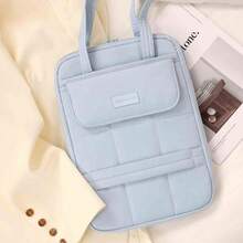 15 Inch Laptop Sleeve With Shoulder Strap Large Capacity Shockproof Oxford Fabric For Tablet Accessories - View 6