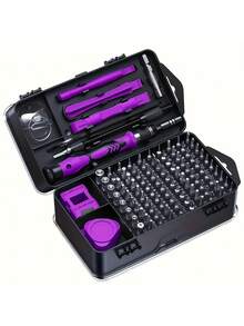 115-In-1 Upgraded Screwdriver Set With Strong Magnet, High Hardness, And Multifunctional Disassembly Tools Including Special-Shaped Drill Bits - Multicolor - View 6