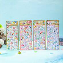 Foam Stickers, Cartoon Animal Bubble Stickers, 3D Phone Case Decorative Stickers, Candy Sealing Stickers - 彩色 - 查看 8