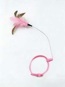 Nuevo juguete para gatos con varita, autoentreteniniento, alivia el aburrimiento, con plumas y campana - Multicolor - Ver 9