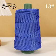 YYzzCaithe 3mm Hilo de lino de hielo súper grueso y ligero, hilo de seda de hielo grueso y hueco, ganchillo hecho a mano, sombrero de verano, bolsa de sombrero, cojín, hilo especial de verano, cuerda de borlas de poliéster de 3mm x 185 yardas, cuerda de borlas de poliéster de colores, hilo de poliéster para bolso de ganchillo, tapiz de pared, alfombra, manualidades DIY, ganchos para plantas, proyectos de borlas, hilo de seda de hielo hecho a mano para bolso de ganchillo, cojín, manta, hilo brillante hueco - Hilo de seda de hielo - Ver 29