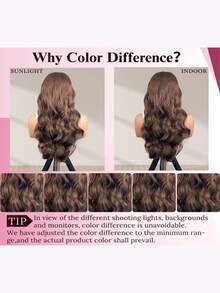 200% High Density Body Wave Wig - 34 Inch 13x6 HD Lace Front Human Blended Hair, Pre-Plucked Glueless Frontal Wig With Baby Hair, Ultra Full Voluminous Curls For Women, No Glue & Ready To Wear - Brown - View 11