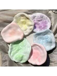 1pc Mochi Squishy Toy, Handmade Mochi Squeeze Ball Toy, Self-Inflating To Create Various Shapes, Stress Relief Toy - Birthday Gift - Holiday Gift - Perfect Gift - Present - Multicolor - View 6