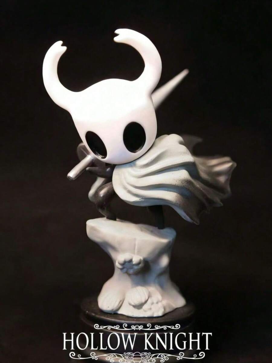 1 mô hình hiệp sĩ Hollow Knight thu nhỏ, tượng trang trí sưu tầm, quà tặng.
