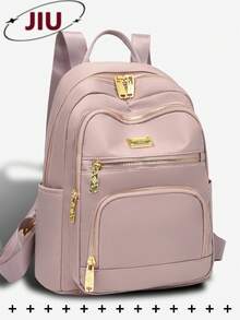 Anti-Theft Nylon Backpack, Women's Wallet, Multifunctional Fashion Everyday Bag, Lightweight Travel Bag With Multiple Pockets, Large Capacity Minimalist Backpack, Convenient Backpack, Suitable For Students, Nurses, Teachers, Business Professionals, Travel, Commuting, Shopping, Office, Dating, Hiking, Training, Work, Birthday Gift, Holiday Gift, Backpack - Multicolor - View 17