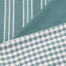 Bộ 3 khăn lau bếp kẻ caro 100% cotton, siêu mềm, thấm hút tốt và nhanh khô. - 45*65cm - Xem 7