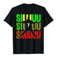 Siuuuu Soccer Football Champion Soccer Team Football Team World Cup 2026 T-Shirt - 黑色 - 查看 3