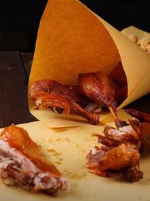 Kraft Baking Paper, Waterproof And Oil-Proof Tray Liner Paper, Bread, Sandwich, Barbecue Oil-Proof Pad Paper, Baking And Frying Chicken Oil Absorbing Paper, Snack Tray Paper, Tray Lining Paper - View 11