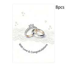 Customized Couple's Greeting Card, Customized Love Letter Card, Customized Gift Message Card, Customized Message Card, Customized Gift Greeting Card, Customized Postcard, Customized Message Card, Suitable For Gatherings, Parties, Restaurants, Holidays - Wedding Greeting Card 10x14cm - View 22