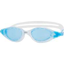 Premium Swimming Goggles Wide View & - Clear/Blue/Tint Blue - View 2