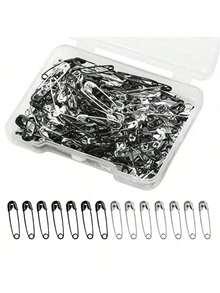 120pcs Box Mini Safety Pins, Suitable For DIY Clothing And Crafts - Black And White Colors - Durable And Rust-Resistant - A-Colorful - View 4