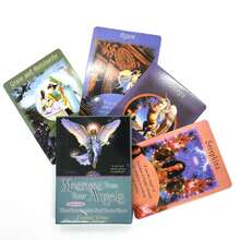 来自天使的信息神谕卡（附PDF指南）占卜游戏，万圣节礼物，圣诞节礼物 - 淺藍色 - 查看 6