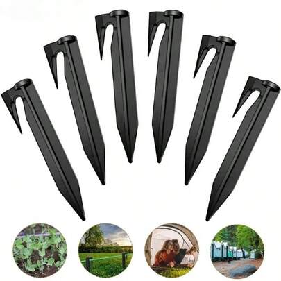 100pcs Lawn Mower Peg Boundary Nail Ground Spikes Fixing Pins For Securely Anchoring Robot Mower Lawn Mower Accessories