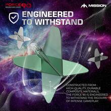 Professional Quality Dart Stems Strong, Stable & Game Ready - Blue Gradient - View 9