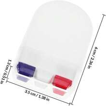 SEWOART Pintura Facial para Partidos de Fútbol 3 Piezas Banderas de Alemania, Brasil y Francia, Colores Vibrantes Seguros para Piel, Kit de Maquillaje Deportivo Patriótico para Festivales - 1 - Ver 3