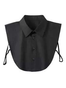 女士可拆卸防滑衬衫假领，时尚半领，多功能装饰，四季皆宜 - 彩色 - 查看 12