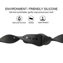 1PC No Gaps Silicone Strap Compatible With Samsung Galaxy Watch 8 40mm 44mm Galaxy Watch 8 Classic 46mm - Watch 8 / Watch 8 Classic - View 3