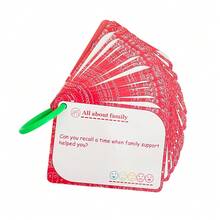 Lachilly Parenting Communication Family Conversation Cards, Parent-Child Communication Game About Home, Feelings & Emotions, Educational Tool For Emotional Learning & Understanding, Home School Classroom Resources Educational Toys - Multicolor - View 9