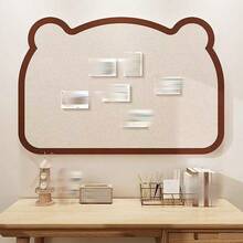 Bảng tin hình gấu bằng nỉ, kích thước 50x80cm, dán tường ảnh không khung. - mô hình gấu - Xem 4