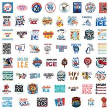 60Pcs Funny ICE OUT Stickers Anti ICE Stickers Cartoon Stickers Waterproof Vinyl Stickers Bulk For Water Bottle Skateboard Luggage Laptops Bumper Theme Party Supplies - B - View 2