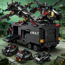 280 piezas/500 piezas Bloques de construcción de coche, Bloques de construcción de coche robot, Bloques de construcción SWAT/Bloques de construcción transformables/Juguetes de rompecabezas conectables, Regalo de cumpleaños, Halloween, Regalo de Navidad - Multicolor - Ver 5