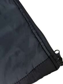 男士长袖多功能立领机车冬季外套，绗缝内衬，轻便保暖，秋冬季 - 黑色 - 查看 11