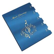 Plastic A4 Music Sheet Storage With Non Reflective Transparent Sleeves - Multicolor - View 17