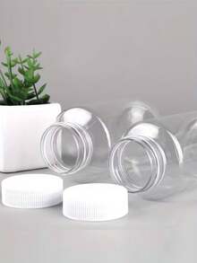 Transparent Plastic Essential Oil Bottle With Wide Cap, Suitable For Travel And Various Liquids - View 4
