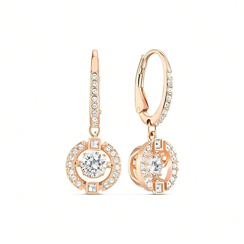 Swarovski Una Lady Earrings 5504753 - Rose Gold 5504753 - View 1