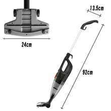 Aspiradora Vertical 2 en 1, Aspiradora de Mano de 650 Watts, Aspiradoras Potente 16000 Pa, Aspiradora Vertical con Cable 5m Filtros Hepa, para casa Auto Piso Pelo de Perro sillones y Alfombra - Tipo de Enchufe B USA (110-127V) - Ver 7