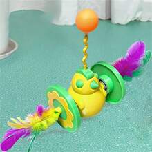 Self-Righting Rolling Cat Toy, Interactive Cat Ball Toy - Multicolor - View 8