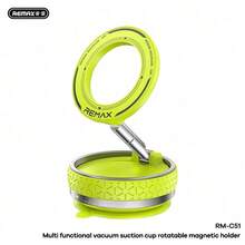 REMAX RM-C51 Multifunctional Vacuum Adsorption 360° Rotating Magnetic Car Phone Holder - Multicolor - View 8