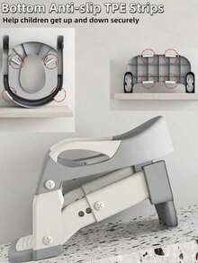 UBRAVOO Baby Toilet Training Seat Covers - Grey - View 6