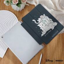 Disney Winnie The Pooh Beary Sleepy Tablet Case Shockproof Stand Cover Printed Protective Case Designed Suitable For IPad 7.9/8.3/9.7/10.2/10.5/10.9/11/12.9/13 Inch,Suitable For IPad Device Protective Case,Tablet Accessories,Suitable For IPad Mini 4/5/6/7,IPad 2017/2018/2019/2020/2021/2022/2023/2024,IPad Air1/2/3/4/5/6/7,IPad Pro 2018/2020/2021/2022/2024,Automatic Wake-Up/Sleep,Foldable,Stocking Stuffers,The Girlfriend - 彩色 - 查看 3