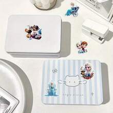 50pcs Disney Frozen Themed Stickers, Frozen Party Favors, Cartoon Princess Elsa Stickers Suitable For Books, Diaries, Phone Cases, Laptops, Tablets, Water Bottles, Ideal For Holidays, Birthdays, Rewards, Gift Decorations, Fun Gifts - Multicolor - View 5