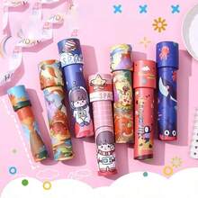 12件装旋转万花筒玩具 - 随机款式 - 时尚复古万花筒减压玩具，适合生日派对、课堂奖励和节日礼物，多种图案，趣味十足 - 彩色 - 查看 7