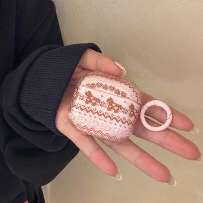 Cute Kawaii Faroe Island Pony With Hanging Loop Earphone Case, Suitable Compatible With Airpods Pro 2, Minimalist Protective Cover Compatible With Apple Pro, 4, 3, 1/2, Fashionable For Girls