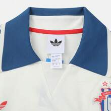 Adidas Originals 男士橄榄球针织领长袖 Polo 衫 TKB7521 - 白色 - 查看 3