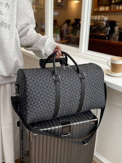 男女通用手提单肩旅行包，大容量运动健身包，过夜行李包