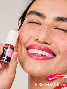 Benefit Benetint 玫瑰色唇頰染彩液 - Benetint Rose - 查看 3
