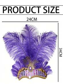 1/2 chiếc mũ đội đầu trang trí, thích hợp cho tiệc sinh nhật, Halloween, Giáng sinh, sự kiện đua xe, tiệc trà chiều, đêm giao thừa, buổi hòa nhạc, trang trí nhà cửa, đám cưới khiêu vũ, biểu diễn sân khấu, trang phục và phụ kiện lễ hội, đồ dùng tiệc tùng. Một lựa chọn quà tặng lý tưởng. - Nhiều kiểu dáng - Xem 6