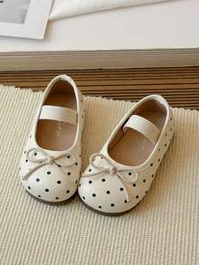 Giày trẻ em thời trang 2026, giày sơ sinh thu/xuân, giày cho bé trai, giày da đế mềm, giày công sở trẻ em. - Màu be - Xem 5